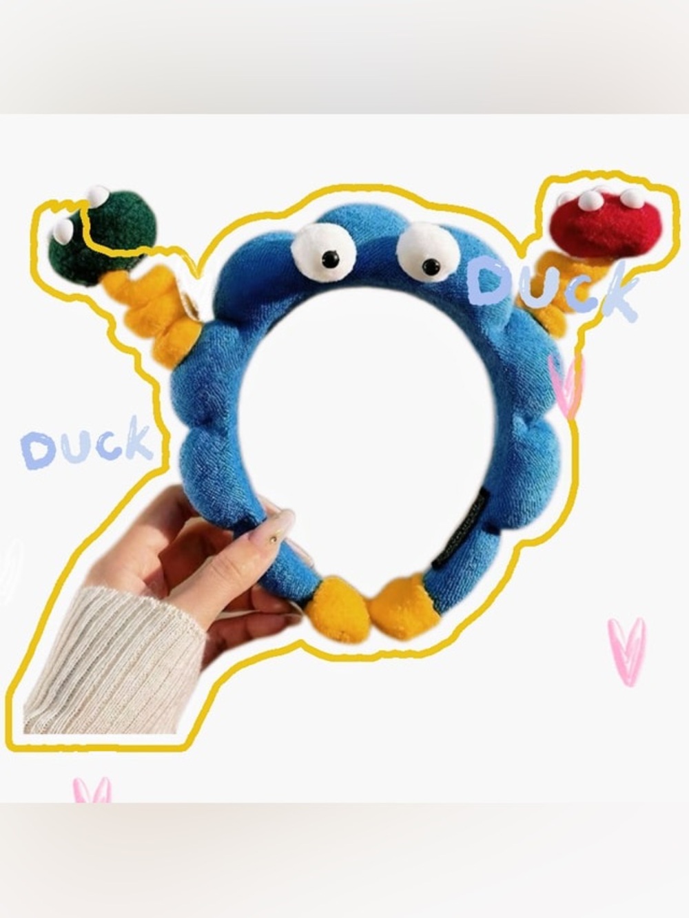 Wiggly Alien Mushroom Spa Headband - Picture 10 of 11